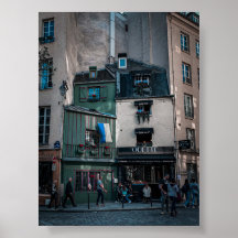 Vistas de Cafés na Rua em Paris