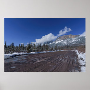 Poster Vistas Majestosas da Montanha do Castelo