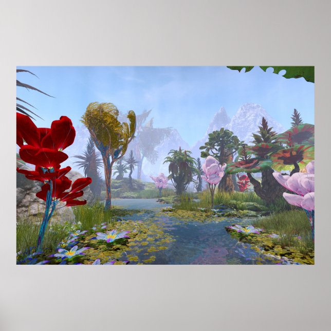 Poster Vistas of the Astral Plane (Frente)