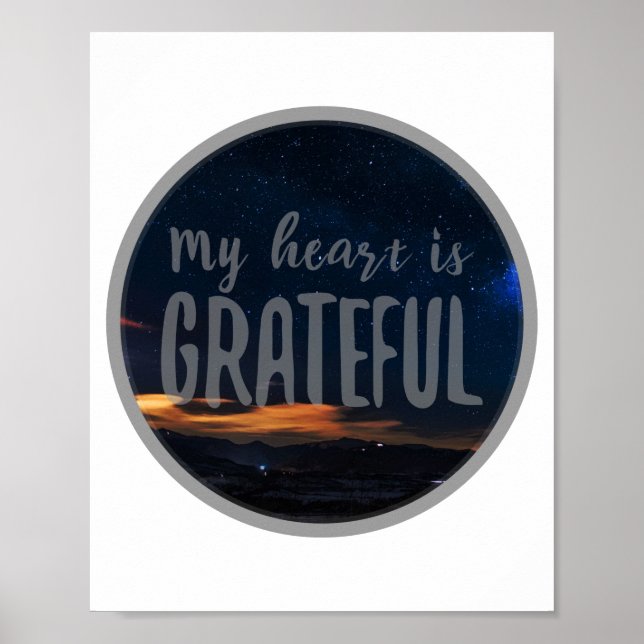 Poster Vistas positivas sobre o trabalho e a autoaceitaçã (Frente)