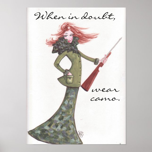 Poster Visto Camo-Poster (Frente)