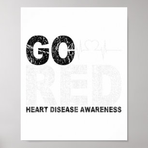 Poster Visto Dia Vermelho Vermelho Dizendo Consciência da