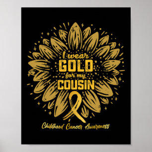 Poster Visto Dourado Para O Meu Primo - Childho De Girass