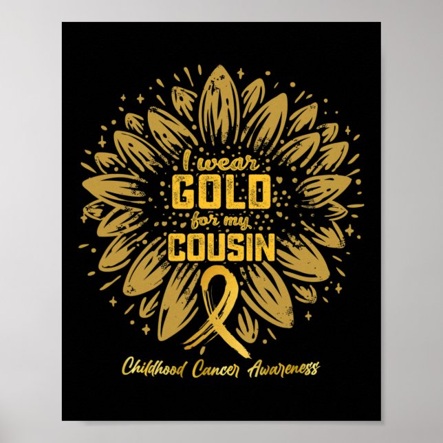 Poster Visto Dourado Para O Meu Primo - Childho De Girass (Frente)