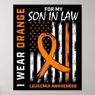 Poster Visto Laranja Filho Em Direito Sensibilização Amer