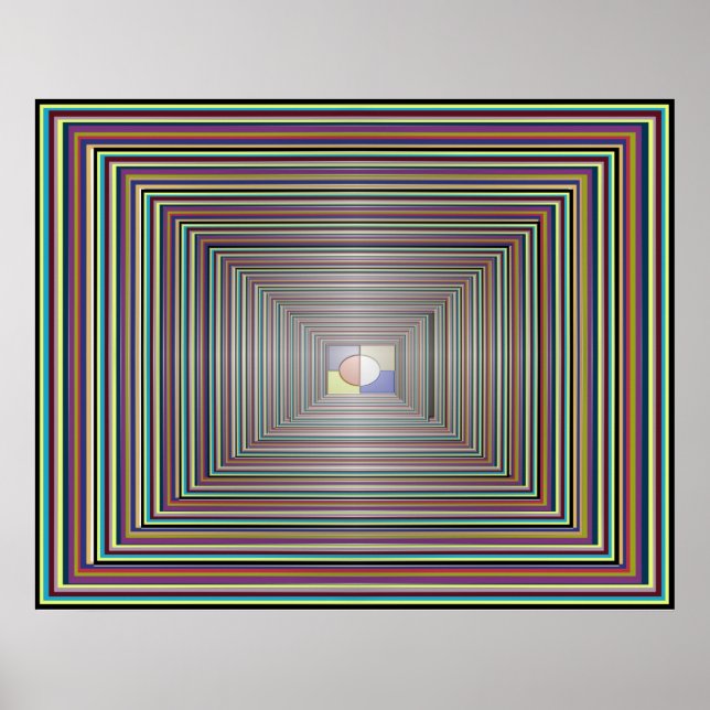 Pôster Visualização da Meditação de Concentração (Frente)