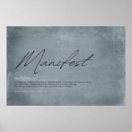 Poster Visualizar, Criar, Manifesto: Arte Inspiradora