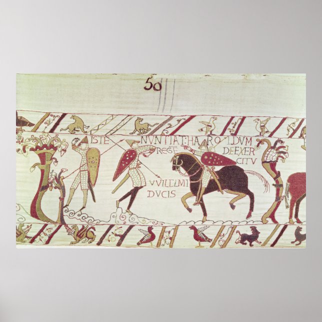 Pôster Vital informa o Rei Harold (Frente)