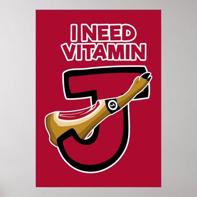 Poster Vitamina J (Frente)