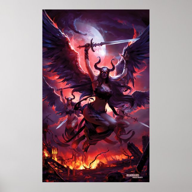Poster Vitória das Valquírias da Morte! 3XL (Frente)