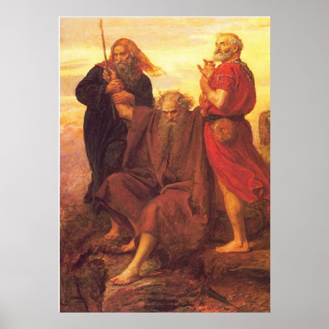 Pôster Vitória de John Everett Millais (Frente)