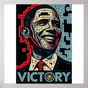 Pôster Vitória de Obama