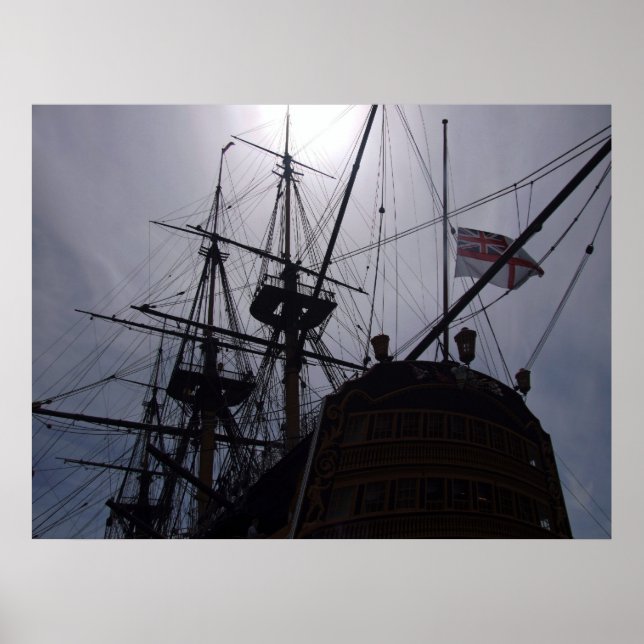 Pôster Vitória Silhouette (Frente)