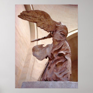 Poster Vitória voada de Samothrace