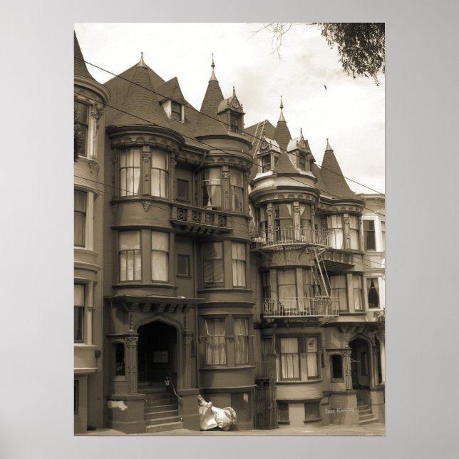 Pôster Vitorianos na Sépia #4 (Frente)