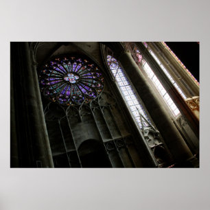 Pôster Vitral à esquerda