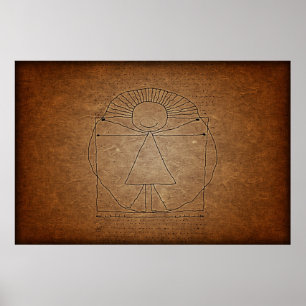 Pôster Vitruvian Man