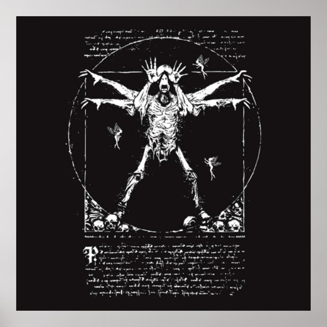 Poster Vitruvian Pale Man (Frente)