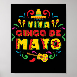 Poster Viva Cinco De Mayo Cinco De Mayo