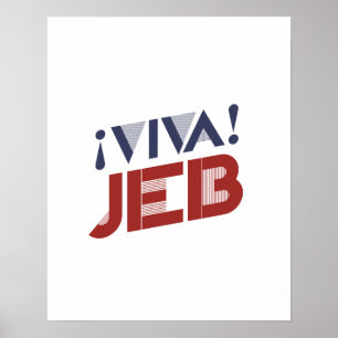 Poster Viva Jeb 2016