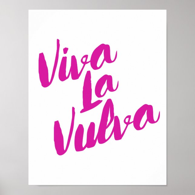 Poster Viva La V (Frente)