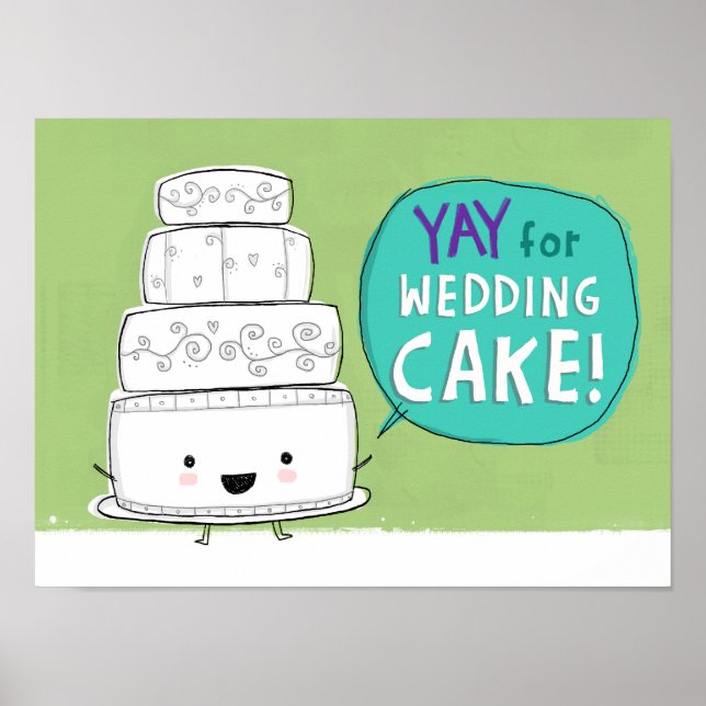 Pôster VIVA o Bolo de Casamento! (Frente)