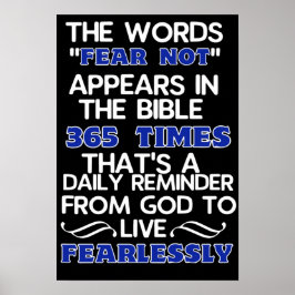 Poster Viva sem medo