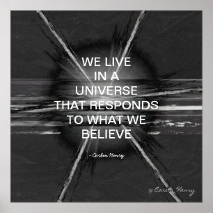 Poster Vivemos Num Universo