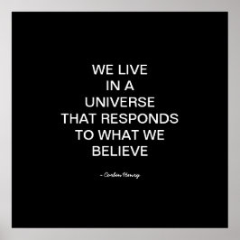 Poster Vivemos Num Universo