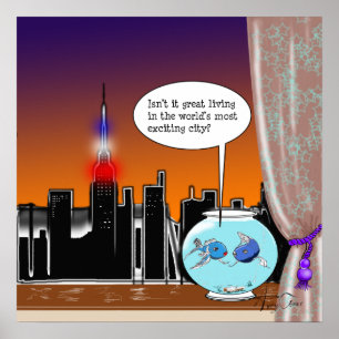 Pôster Vivendo em Nova Iorque