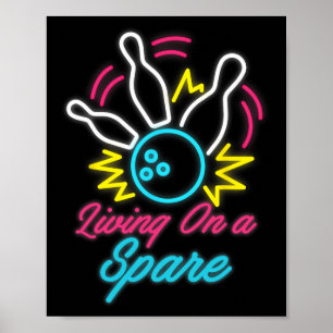 Poster Vivendo Em Uma Boliche Pouca Engraçada Pins Esport