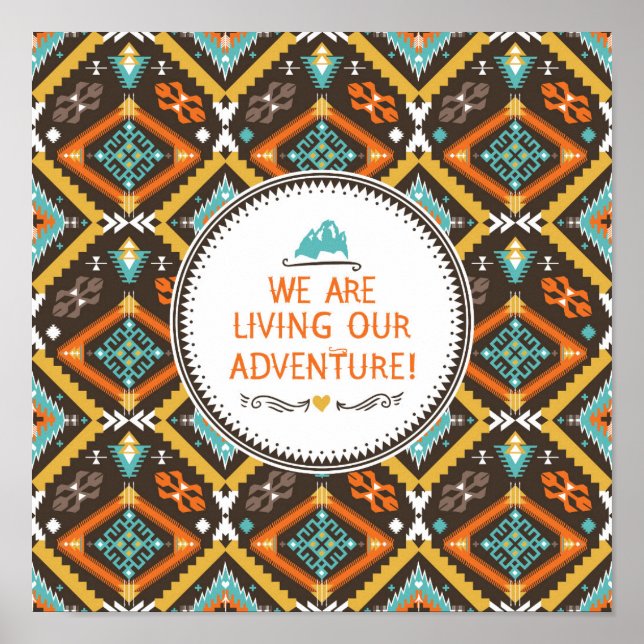 Poster Vivendo nossa aventura (Frente)