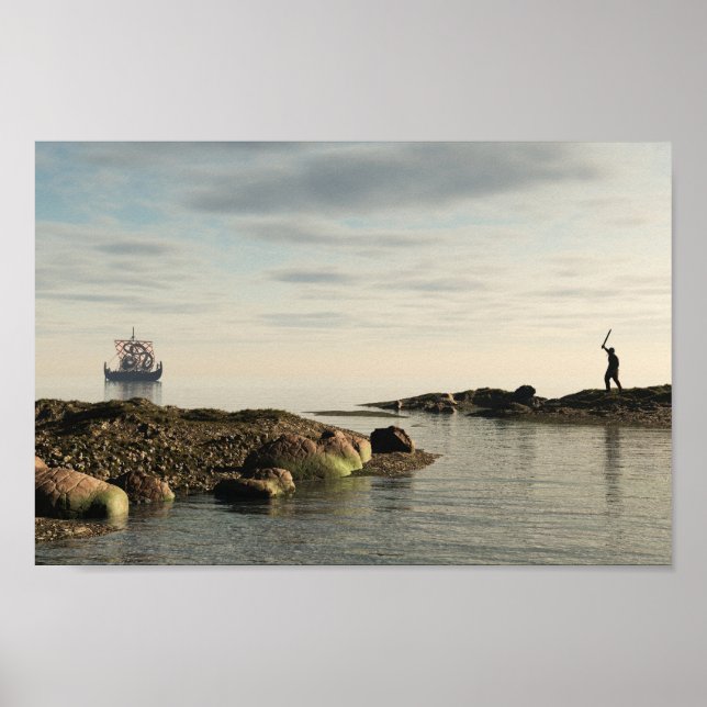 Poster Vivendo o comando Longship Homeward Bound (Frente)