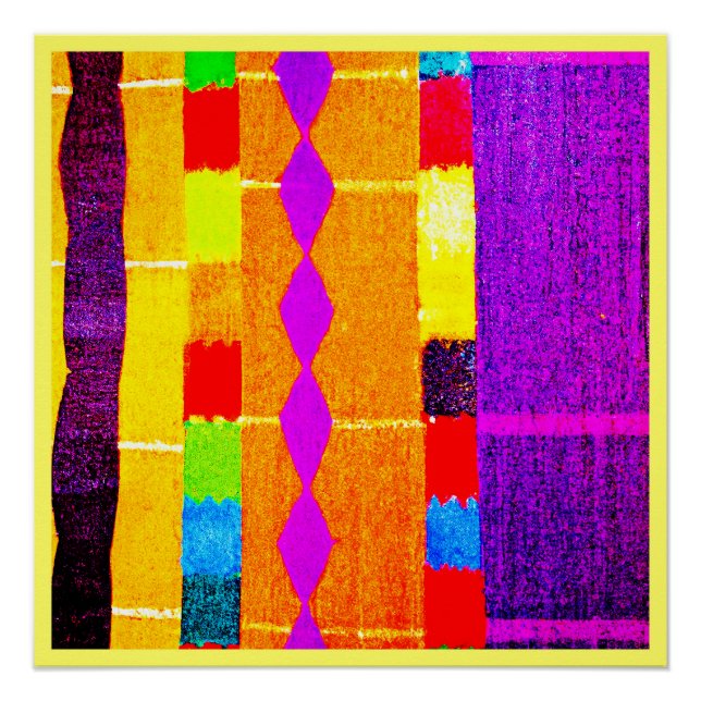 Pôster Vivid Palette Harmony (Frente)