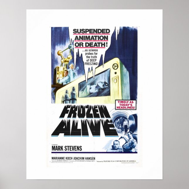 Poster Vivo Congelado (Frente)