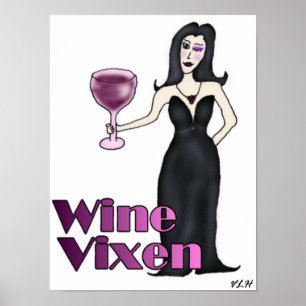 Pôster Vixen do vinho