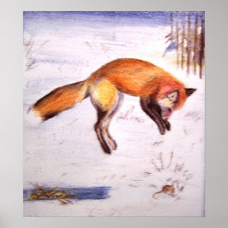 Poster Vixen na Caça