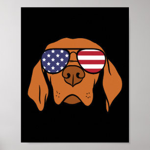 Poster Vizsla Dog 4 De Julho