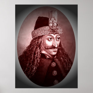 Pôster Vlad Ţepeş red