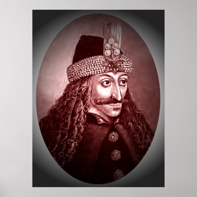 Pôster Vlad Ţepeş red (Frente)