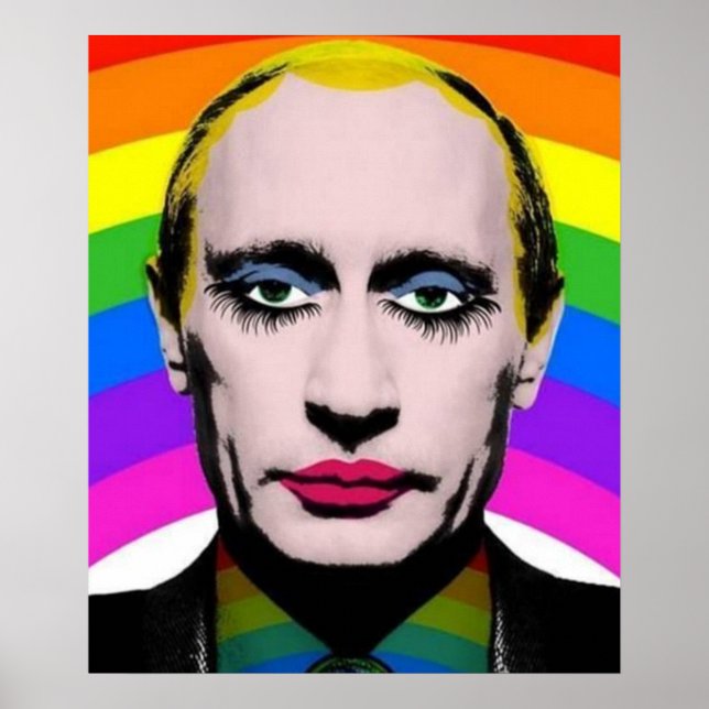 Poster Vladimir Vladimirovich Putin (Frente)