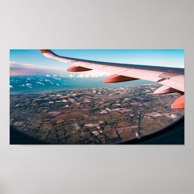 Poster Voando longe (Frente)