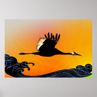 Poster Voando pelos oceanos