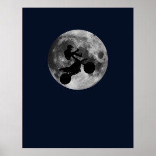 Poster Voar altamente (motocross)