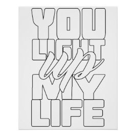 Pôster Você Acende Minha Vida