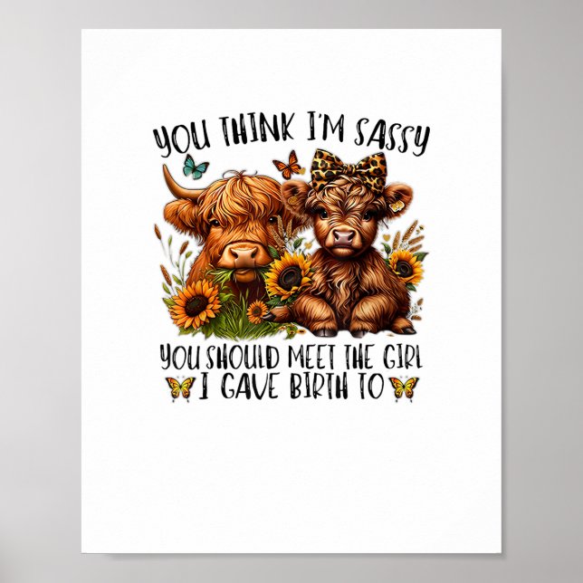 Poster Você acha que eu sou infeliz que você deveria conh (Frente)