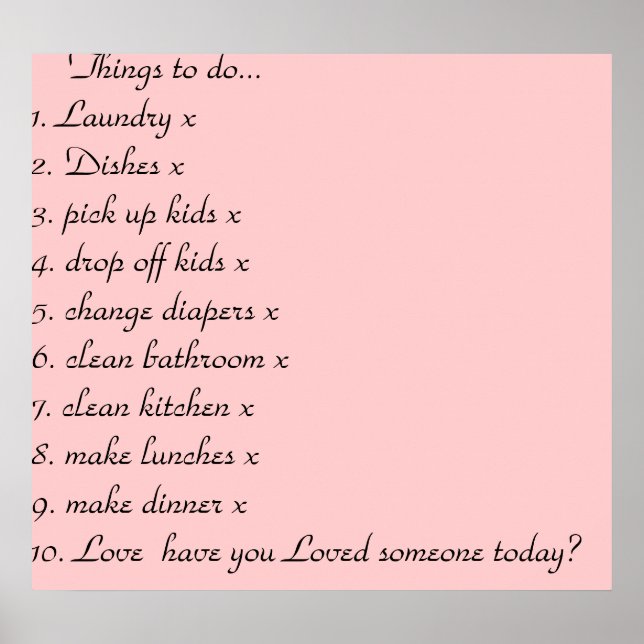 Poster Você amou hoje? (Frente)