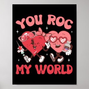 Poster Você Balança Meu Mundo Enfermeira Dia dos Namorado