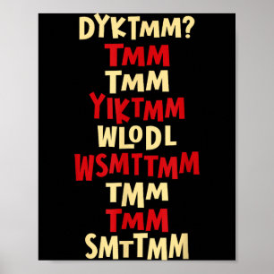 Poster Você Conhece o Homem do Muffin Dyktmm Nostalgia En