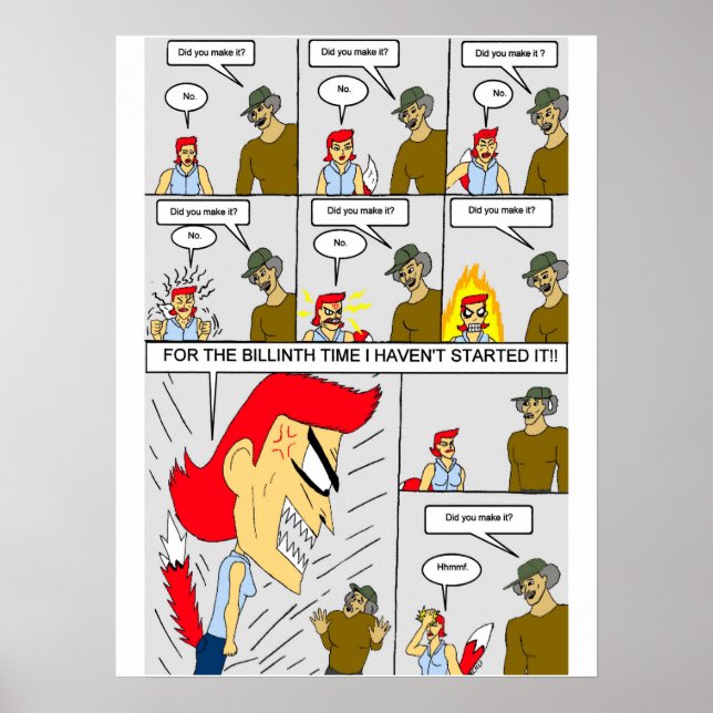 Poster Você conseguiu? (Frente)